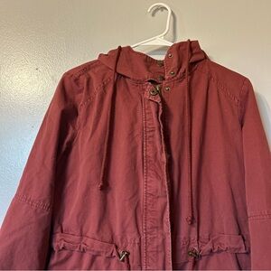 Forever 21 Red Trench Coat